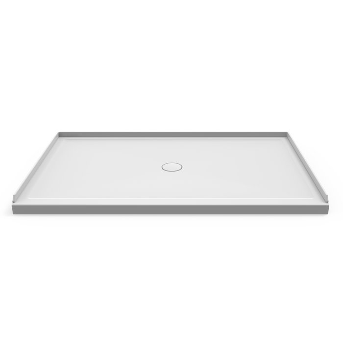 JACUZZI® Center Drain 36" x 60" Shower Base & Reviews Wayfair